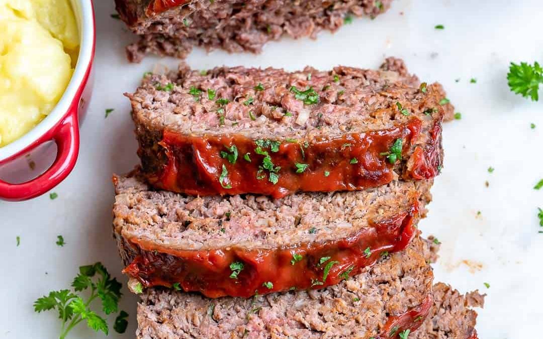 Turkey & Vegetable Meatloaf Cauliflower Mac & Cheese