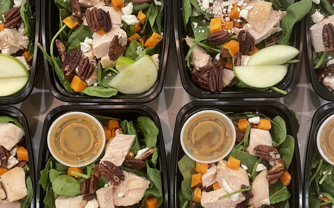 Chicken, Apple, and Sweet Potato Salad