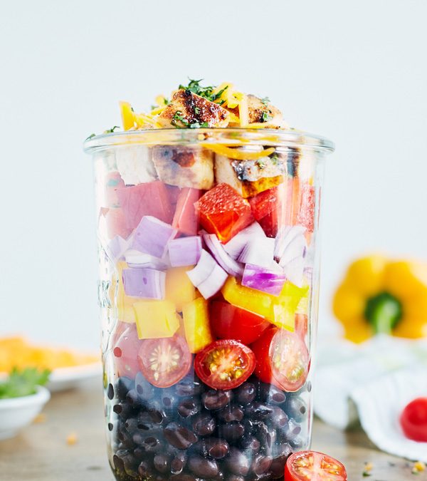 Southwest Chicken and Black Bean Salad