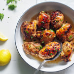 Lemon Garlic Chicken Thighs
