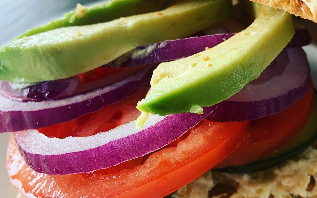 Rosemary Chickpea Salad Sandwich