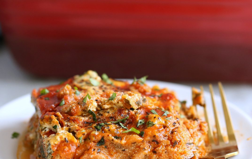 Vegan Zoodle Lentil Lasagna