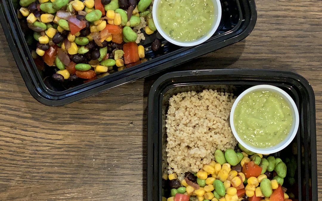 Creamy Salsa Verde Quinoa Bowl